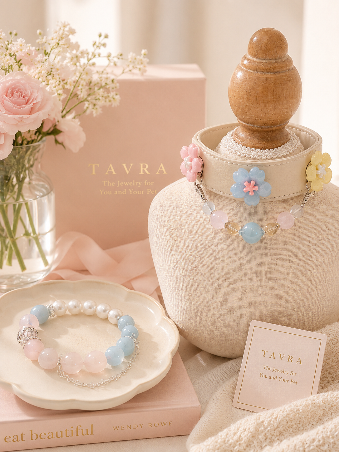 Bloom Trio Magnetic Charm Collar