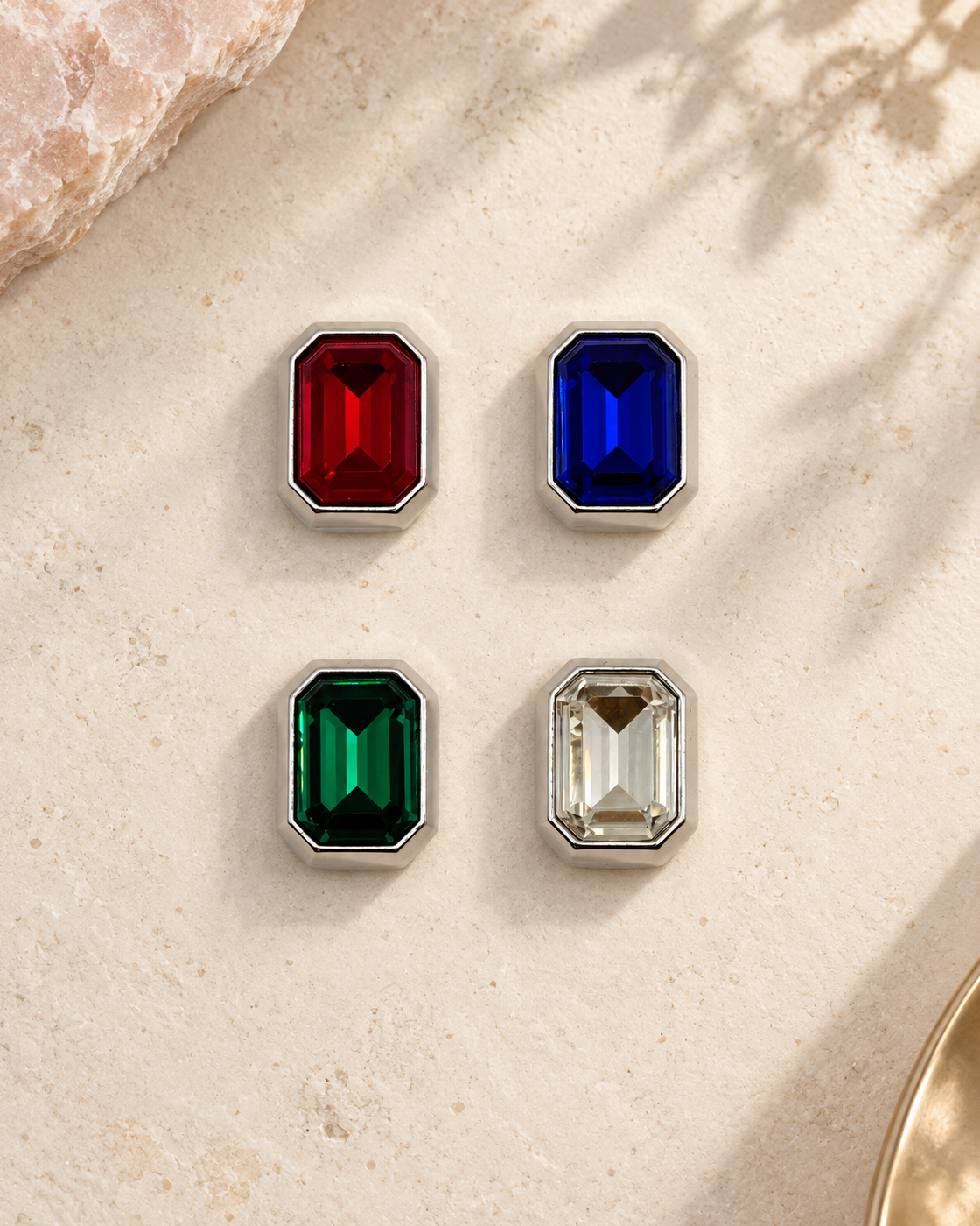 Gem Magnetic Snap-On Charms