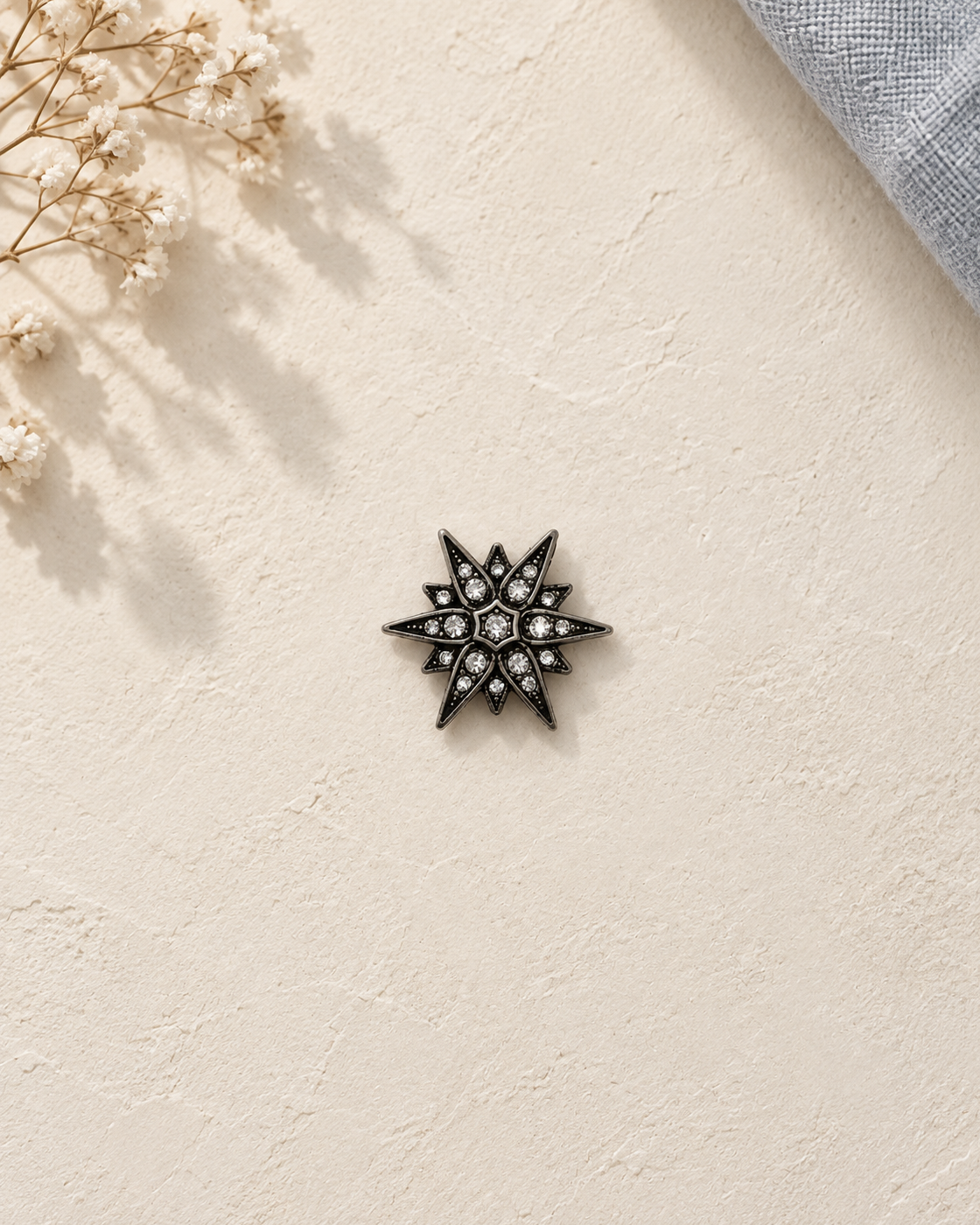 Hexgram Magnetic Snap-On Charm