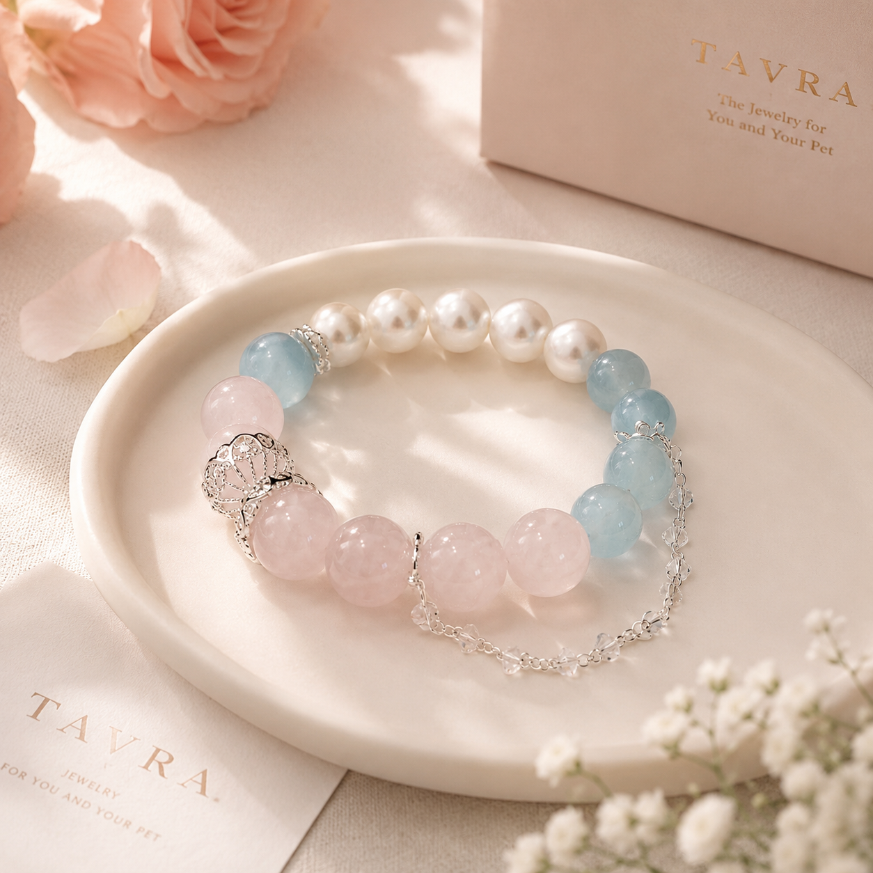 Bloom Trio Magnetic Charm Collar